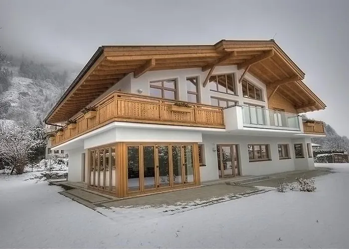 滑雪和高尔夫​​所卡普伦出租小屋公寓 * 滨湖采尔